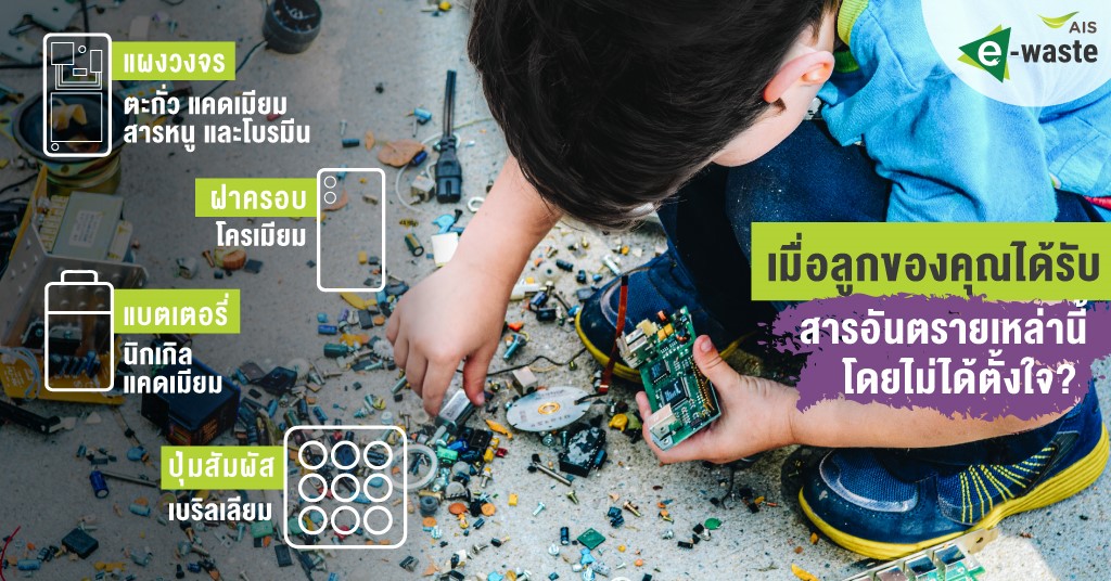 ARE YOU LETTING E-WASTE HURT YOUR CHILDREN