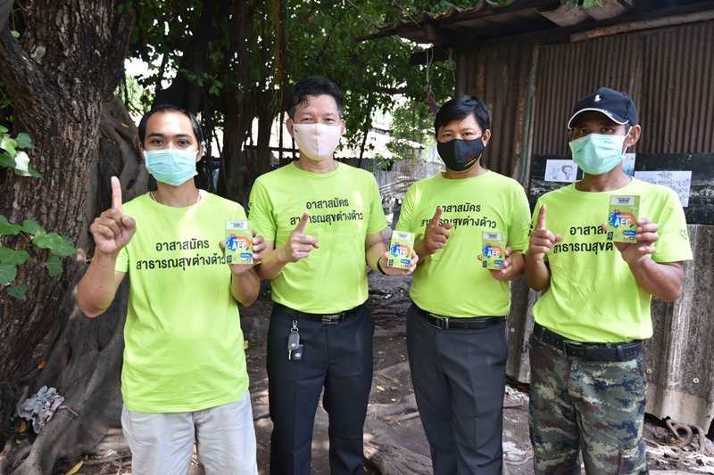 AIS Joins Thai Red Cross Society to Provide Care through Sim Cards and Insurance Supports Migrant Health Volunteers in Avoiding a Second Wave of COVID-19 among Migrant Laborers